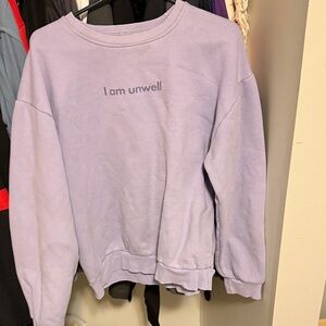 Lavender Crew Neck Sweater